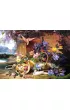 Puzzle 2000 el. Copy of Elegant Still Life with Flowers, Eugene Bidau Castorland