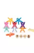 Figurki do uk�adania Wie�y kosmit�w, drewniana zabawka edukacyjna Milan