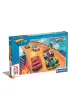 Puzzle 24 el. Maxi SuperColor. Hot Wheels Clementoni