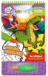 Uwaga, Dinozaur! Lubi� Dinozaury. Wodne kolorowanie