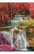 Puzzle 1000 el. HQ Colourful Thai falls Clementoni