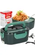 Lunch box podgrzewacz obiadowy elektryczny samochodowy 1500ml 1.5 l + 450 ml