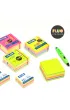 Milan Karteczki samoprzylepne Neon Mix kostka 50 x 50 mm 250 szt.