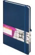Antra Notes formalizm A5 w kratk� granatowy