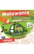 Ksi��eczka 15X15 cm Malowanie-doklejanie. Pojazdy wojskowe  Naklejki SKRZAT 070934