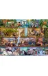 Puzzle 2000 el. �wiat zwierz�t Ravensburger