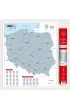 Mapa zdrapka Polska 1:1 500 000