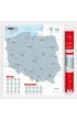Mapa zdrapka Polska 1:1 500 000