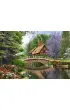 Puzzle 1000 el. Chata nad rzek� Castorland