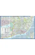 Lizbona laminowany przewodnik i mapa 2w1
