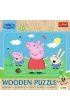 Puzzle drewniane 24 el. Poznaj urocz� Pepp� Trefl