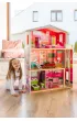 Du�y drewniany domek z wind� dla lalek - Rezydencja Malibu Ecotoys