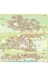 Mapa turystyczna Wybrze�e Ba�tyku 5 Gda�sk Gdynia Sopot Mierzeja Wi�lana 1:50 000