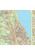 Mapa turystyczna Wybrze�e Ba�tyku 5 Gda�sk Gdynia Sopot Mierzeja Wi�lana 1:50 000