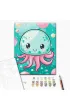 Brushme Malowanie po numerach - Kids Weso�a Meduza 30x40cm