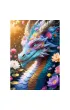Puzzle 1000 el. Kolorowy Smok Trefl