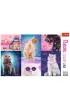 Puzzle 1000 el. Neon Color Line. Super koty Trefl