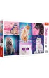 Puzzle 1000 el. Neon Color Line. Super koty Trefl