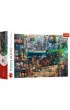 Puzzle 6000 el. Stacja kolejowa Trefl