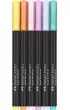 Faber-Castell Pisaki p�dzelkowe Black Edition Pastel 6 szt.