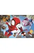Puzzle 104 el. Maxi SuperColor. Spidey And His Amazing Clementoni