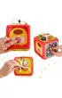 Sorter uk�adanka kostka sensoryczna klocki edukacyjne Montessori 6w1