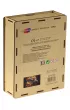 Puzzle drewniane kolorowe - Ptak Eureka 3D