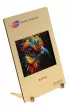 Puzzle drewniane kolorowe - Ptak Eureka 3D