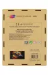 Puzzle drewniane kolorowe - Ptak Eureka 3D