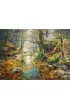 Puzzle 2000 el. Wspomnienie z jesiennego lasu Castorland