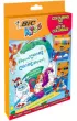 BIC Kids Igloo Colouring Set CFP+CP Zestaw z kolorowank Pudeko 12+12+1 szt.