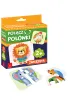 Puzzle Po��cz po��wki. Zwierz�ta Kangur