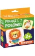 Puzzle Po��cz po��wki. Zwierz�ta Kangur