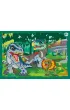 Puzzle 4w1 - SuperColor. Jurrasic World (12+16+20+24 el.) Clementoni