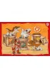 Puzzle 4w1 - SuperColor. Jurrasic World (12+16+20+24 el.) Clementoni
