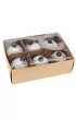 H&S Decoration Bombki Vintage 10 cm 6 szt.