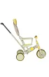 Rowerek tr�jko�owy TRIKE FIX V4 ��to-szary z daszkiem
