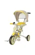 Rowerek tr�jko�owy TRIKE FIX V4 ��to-szary z daszkiem