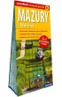 Mazury i Warmia. Laminowana mapa i przewodnik 2w1