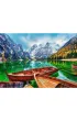 Puzzle 500 el. Jezioro Braies, W�ochy Trefl