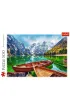 Puzzle 500 el. Jezioro Braies, W�ochy Trefl