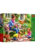 Puzzle 1000 Mother's Day: Rodzina w ogrodzie TREFL