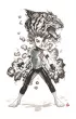 Faber-Castell Zestaw do rysowania komiks�w Pit Artist Pen The Famazings Daughter 4 szt.