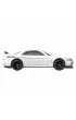 Hot Wheels. Kultowe auto Nissan Skyline HRV99 Mattel