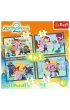 Puzzle 4w1 Zootopia przygody TREFL 34677  TR