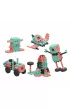 Mini Waffle Konstruktor Expert Klocki konstrukcyjne Mini Waffle 71 element�w Konstruktor Expert MARIOINEX 904091