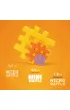 Mini Waffle Konstruktor Expert Klocki konstrukcyjne Mini Waffle 71 element�w Konstruktor Expert MARIOINEX 904091
