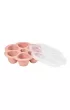 Beaba Silikonowy pojemnik do mroenia duy Old pink 6 x 150 ml
