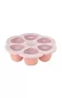 Beaba Silikonowy pojemnik do mroenia duy Old pink 6 x 150 ml