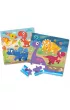 Puzzle magnetyczne 20 el. Dinozaury Askato